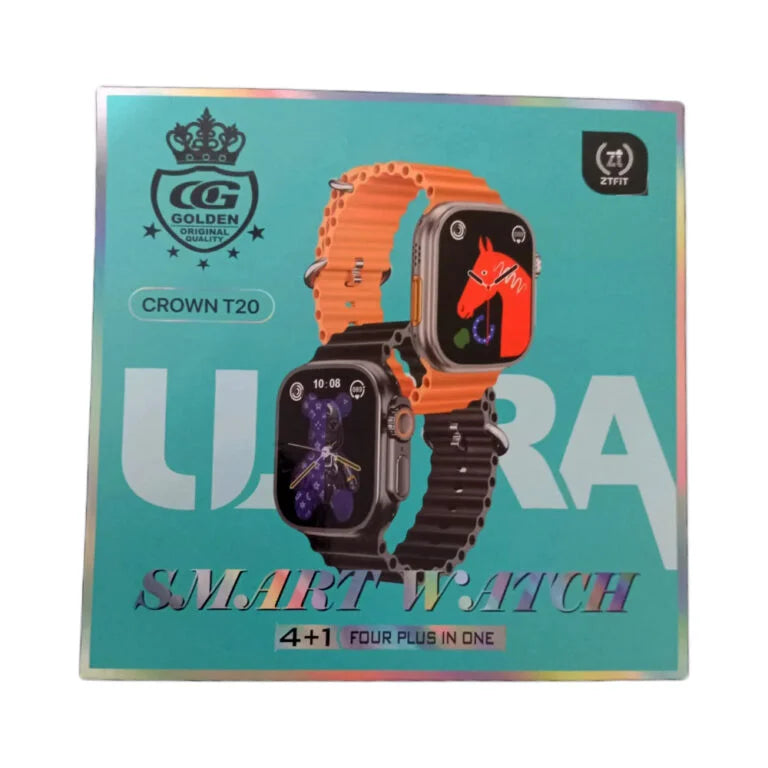 King T20 Ultra Smartwatch 4+1 Four Plus In One