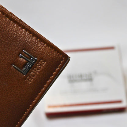 Brown Shine Wallet For Men