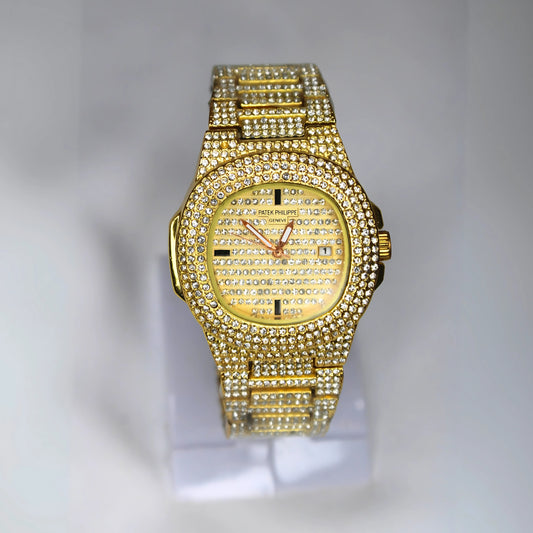 Patek Gold Daimond Watch