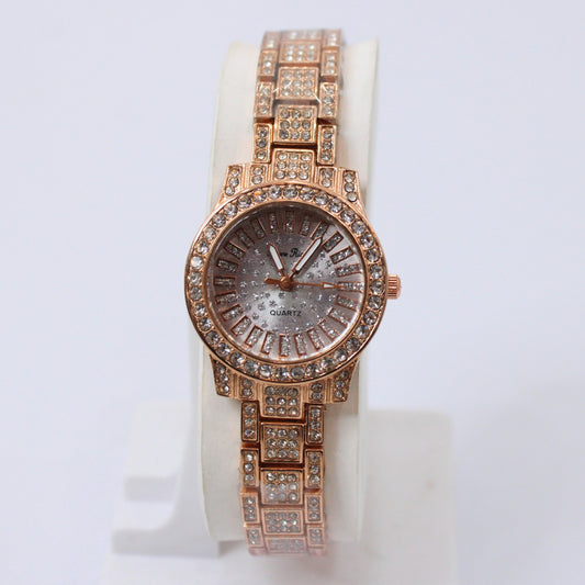 D3 diamond Rose Gold Watch