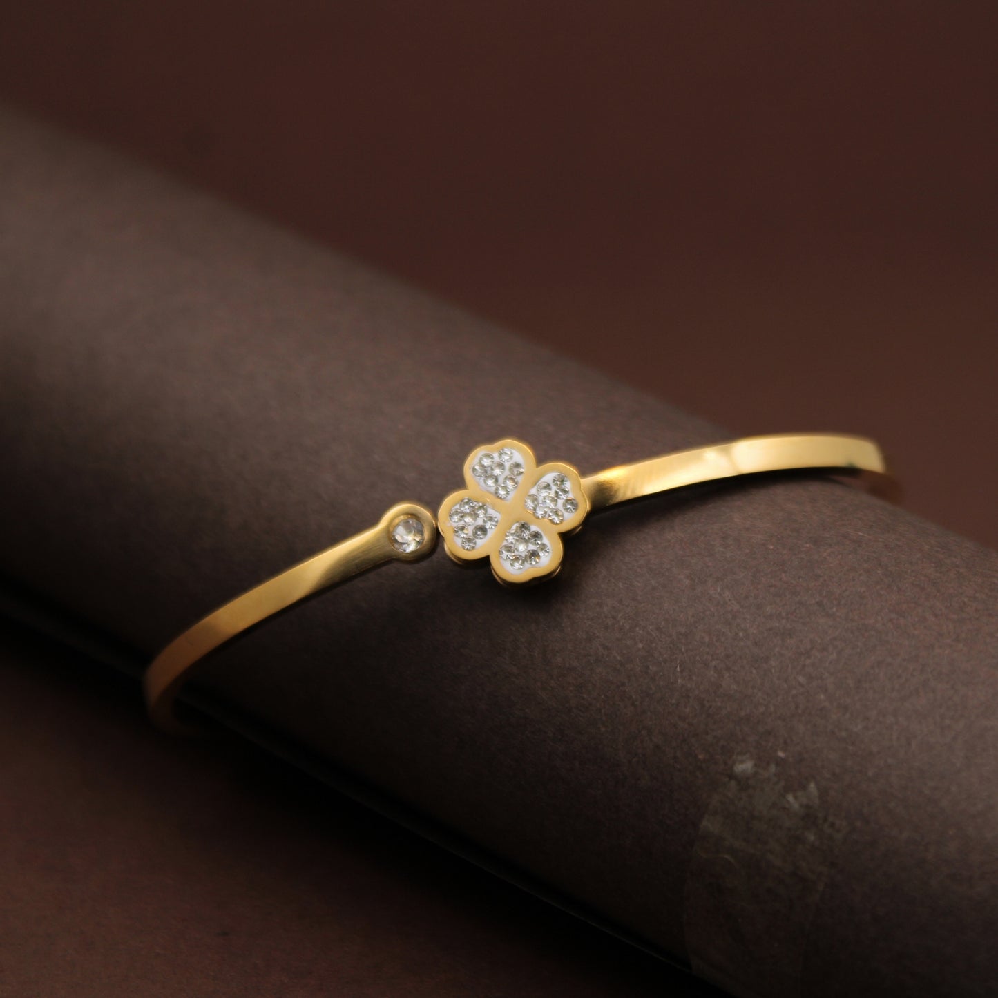 Gold Fleur Bracelet