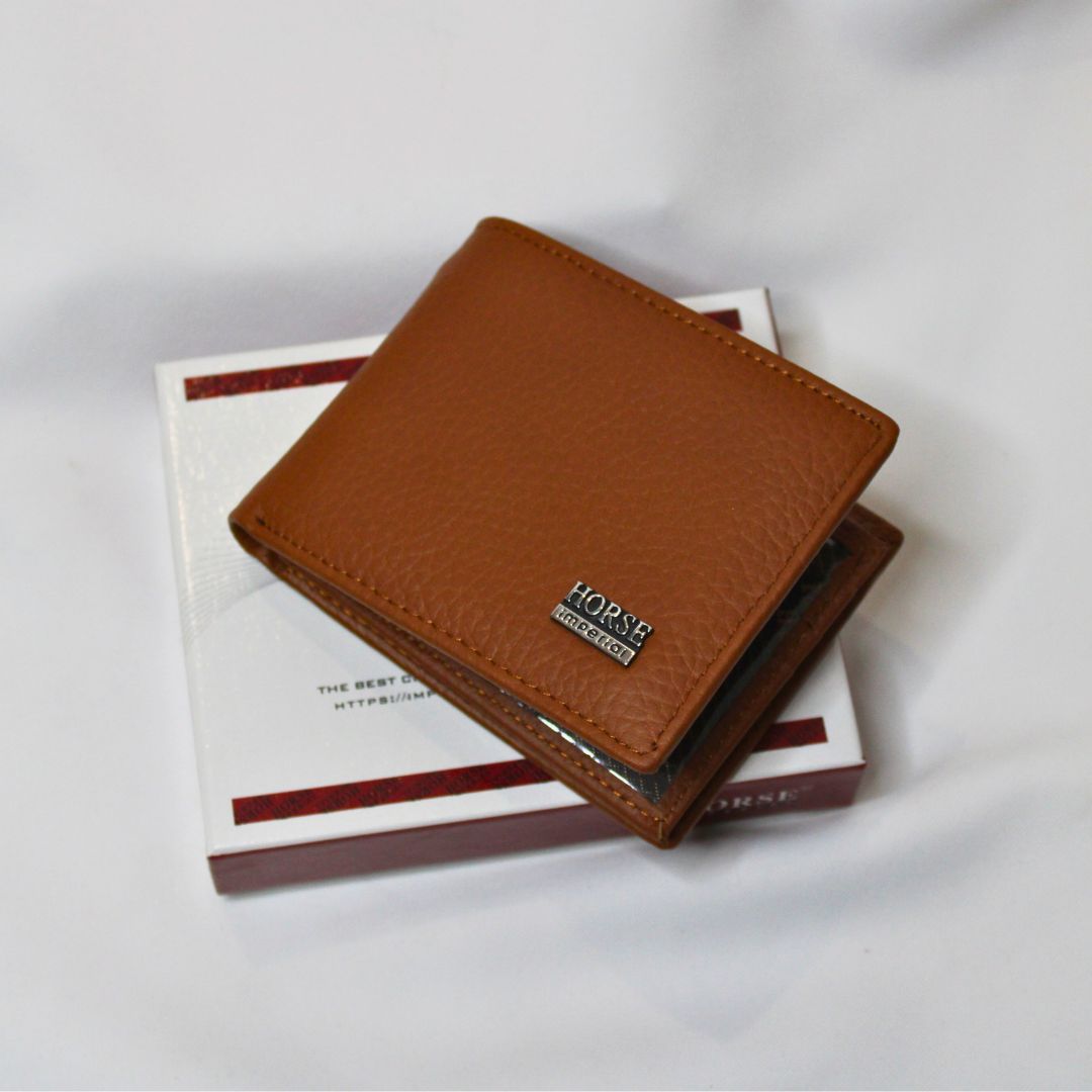 Slim Design Brown Men's Wallet