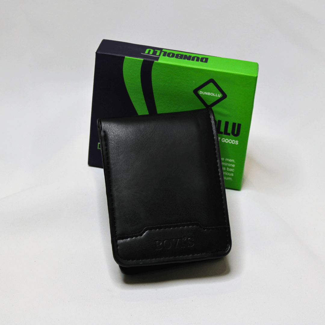 Black Classic Leather Wallet