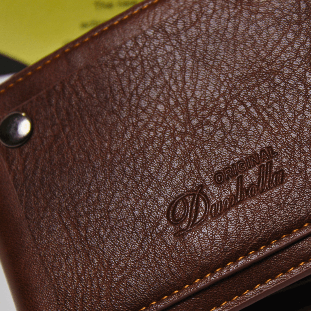 Brown soft leather wallet