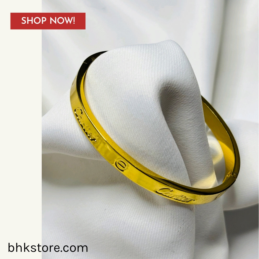 Cartier Love style bangle bracelet