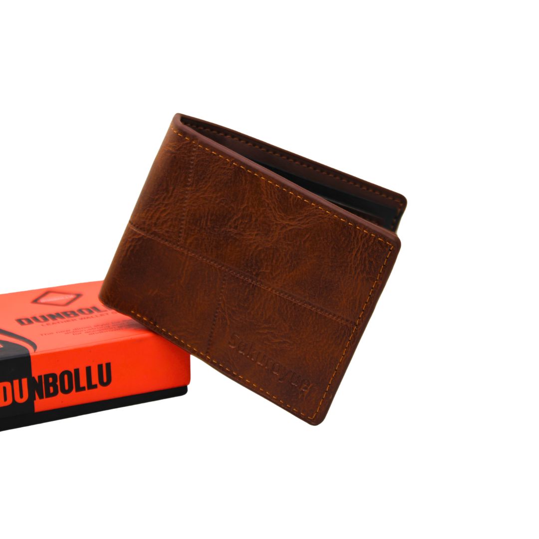 Brown Leather Men's Wallet